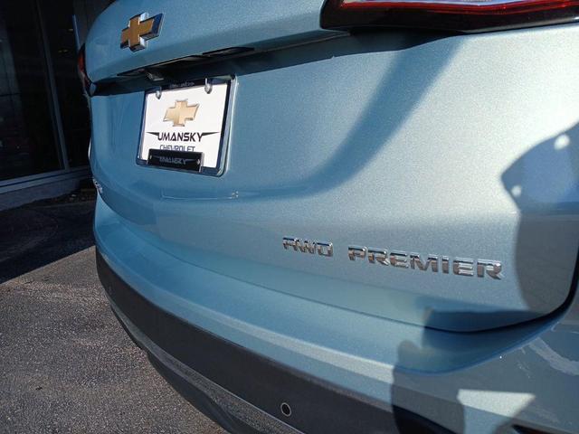 Photo of 2022 Seaglass Blue Metallic Chevrolet Equinox