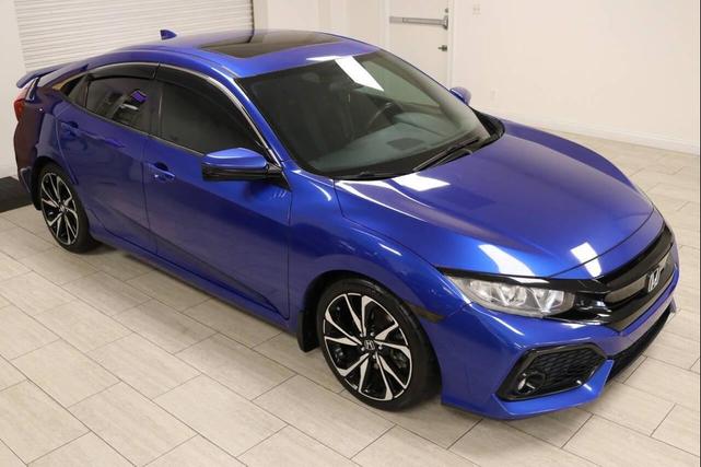 Photo of 2018 Aegean Blue Metallic Honda Civic