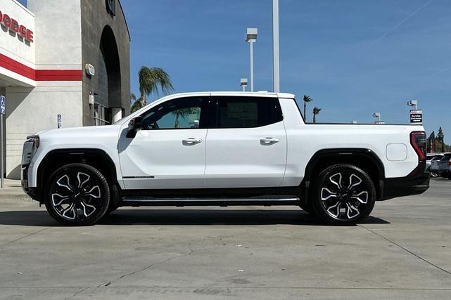 Photo of 2025 Summit White GMC Sierra EV