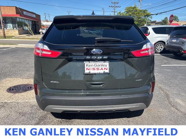 Photo of 2023 Forged Green Metallic Ford Edge