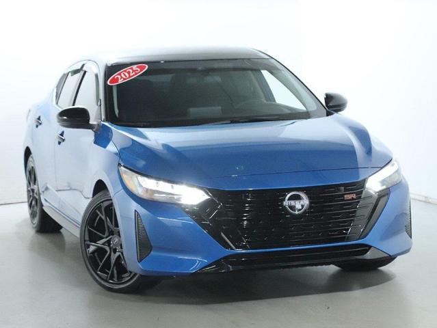 Photo of 2025 Electric Blue Metallic/Super Black Nissan Sentra