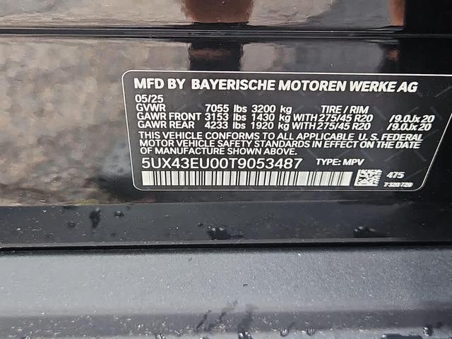 Photo of 2026 Black Sapphire Metallic BMW X5 PHEV