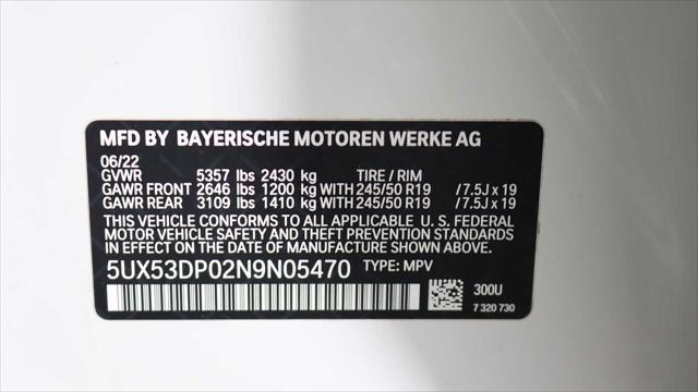 Photo of 2022 Alpine White BMW X3