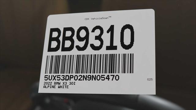 Photo of 2022 Alpine White BMW X3