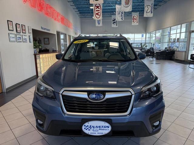 Photo of 2021 Horizon Blue Pearl Subaru Forester