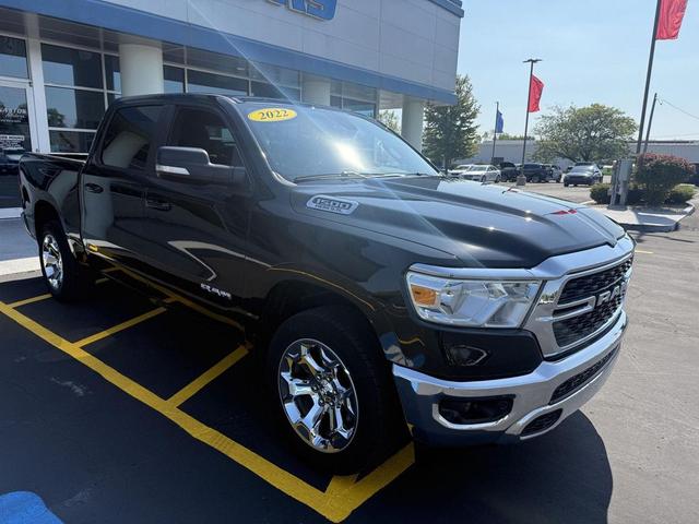 Photo of 2022 Diamond Black Crystal Pearlcoat RAM 1500