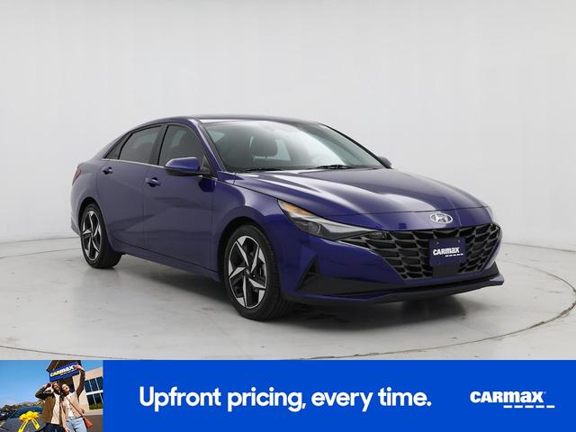 Photo of 2021 Blue Hyundai ELANTRA