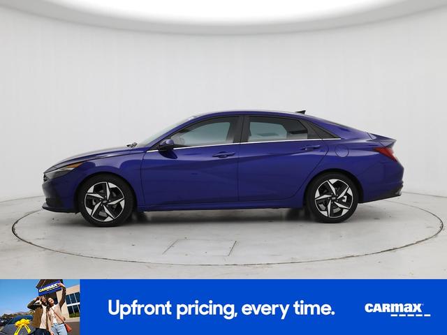 Photo of 2021 Blue Hyundai ELANTRA