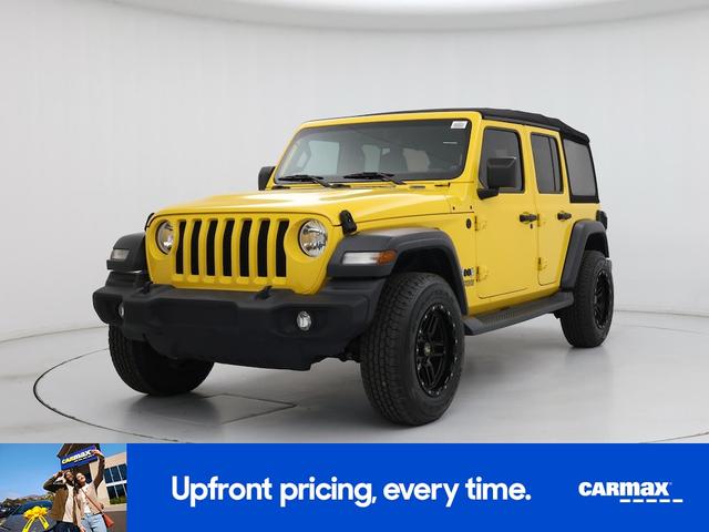 Photo of 2020 Yellow Jeep Wrangler