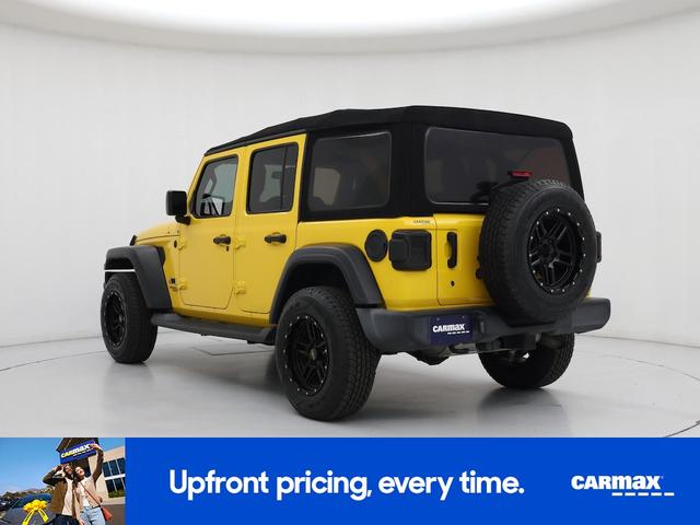 Photo of 2020 Yellow Jeep Wrangler