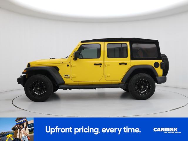 Photo of 2020 Yellow Jeep Wrangler