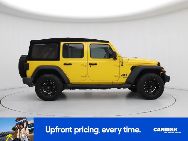 Photo of 2020 Yellow Jeep Wrangler