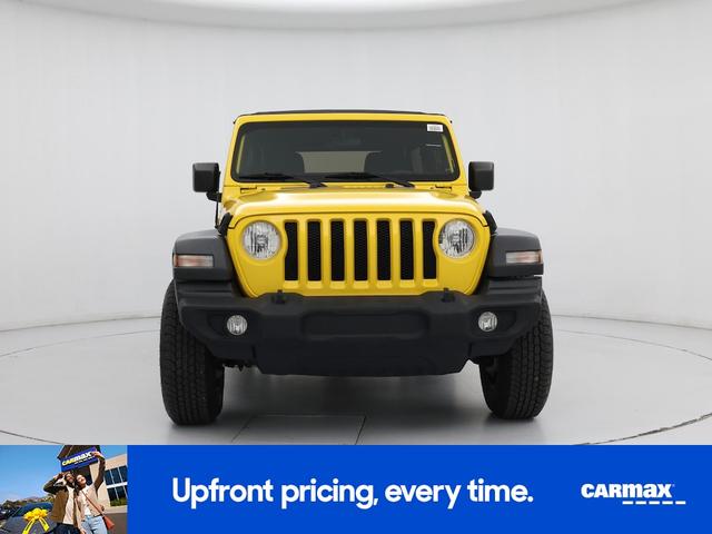 Photo of 2020 Yellow Jeep Wrangler
