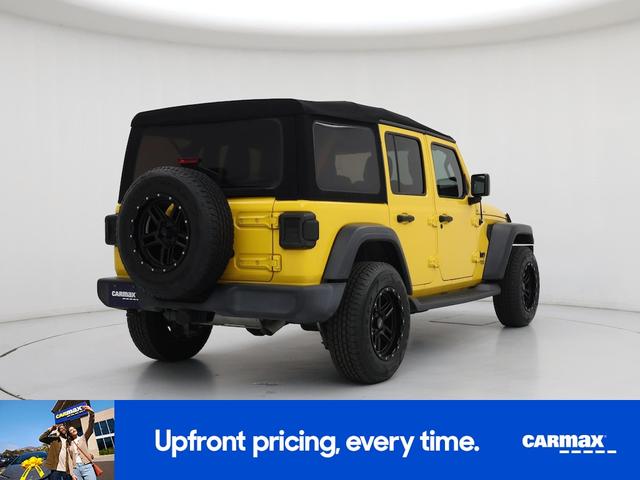 Photo of 2020 Yellow Jeep Wrangler