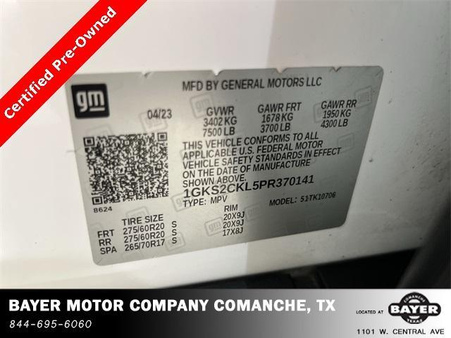 Photo of 2023 Summit White GMC Yukon