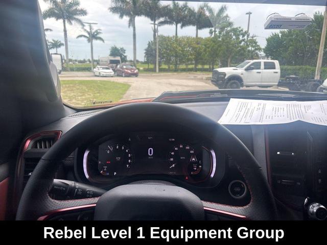 Photo of 2025 Flame Red Clearcoat RAM 1500