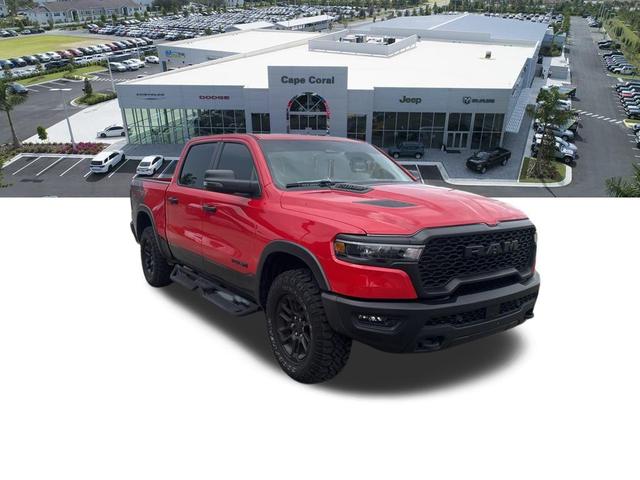 Photo of 2025 Flame Red Clearcoat RAM 1500