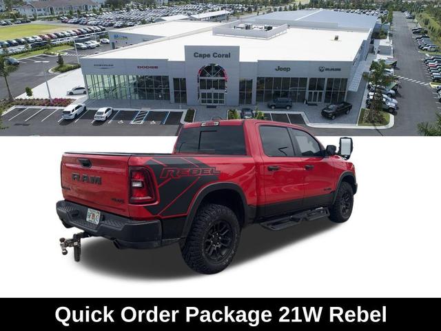 Photo of 2025 Flame Red Clearcoat RAM 1500