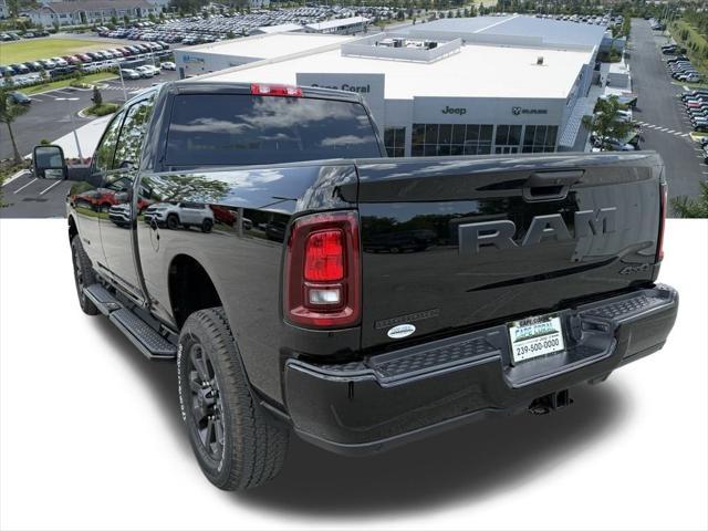 Photo of 2025 Diamond Black Crystal Pearlcoat RAM 2500