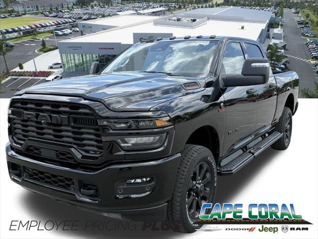 Photo of 2025 Diamond Black Crystal Pearlcoat RAM 2500