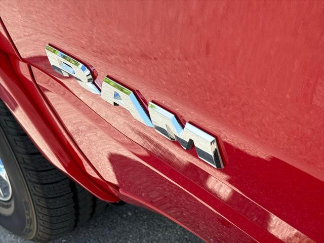 Photo of 2025 Flame Red Clearcoat RAM 1500