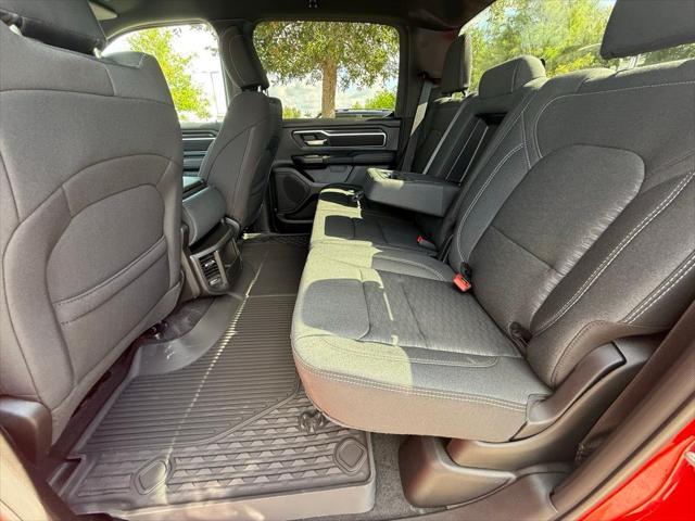 Photo of 2025 Flame Red Clearcoat RAM 1500