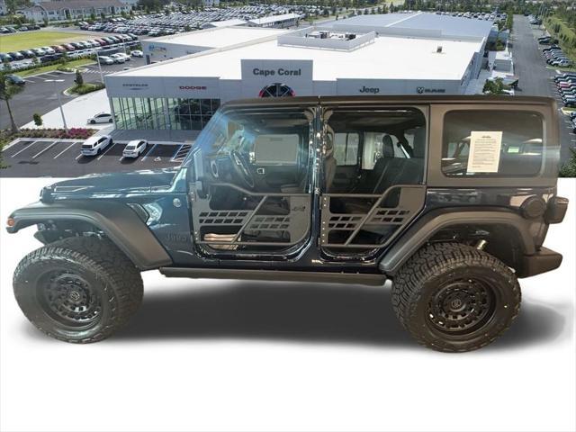 Photo of 2025 Fathom Blue Pearlcoat Jeep Wrangler