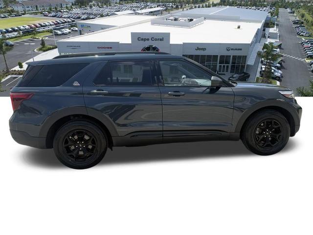 Photo of 2022 Stone Blue Metallic Ford Explorer