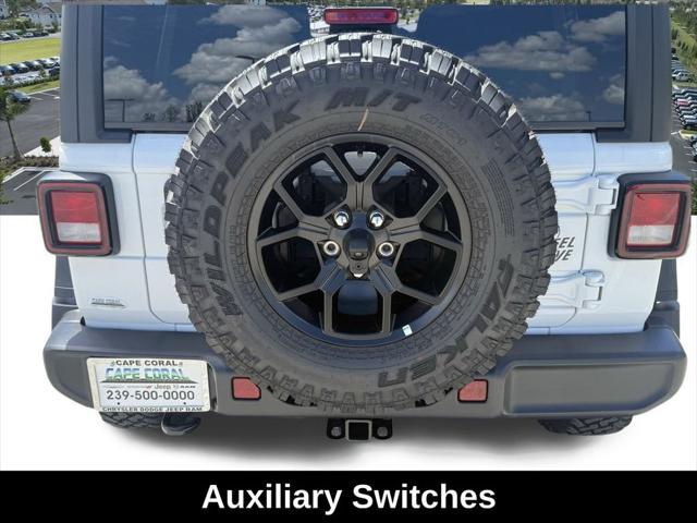 Photo of 2025 Bright White Clearcoat Jeep Wrangler