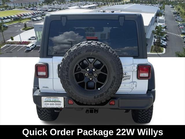 Photo of 2025 Bright White Clearcoat Jeep Wrangler