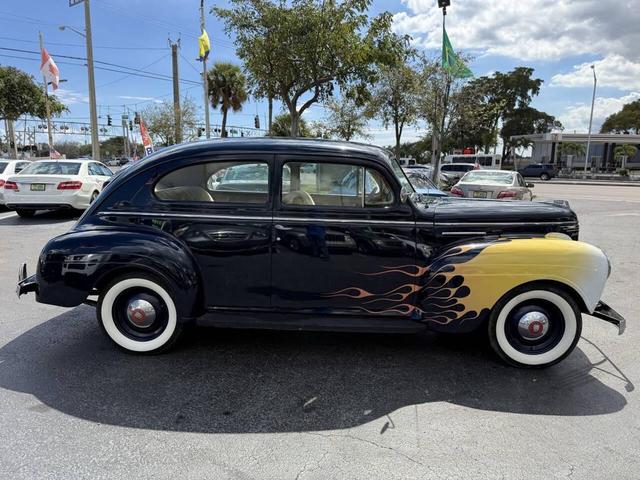 Photo of 1940 Blue Plymouth DeLuxe