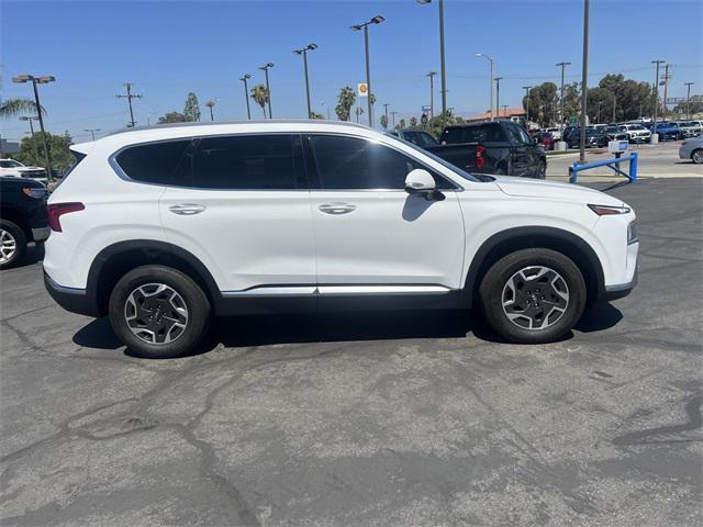 Photo of 2023 Serenity White Pearl Hyundai SANTA FE HEV