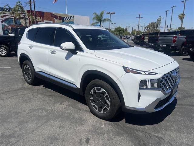 Photo of 2023 Serenity White Pearl Hyundai SANTA FE HEV
