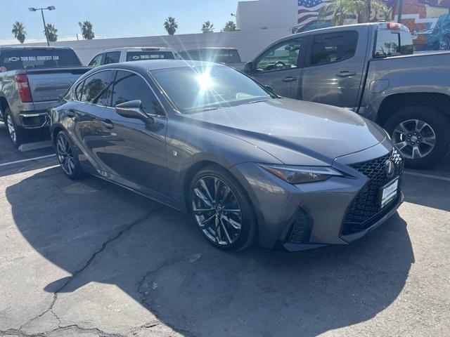 Photo of 2022 Cloudburst Gray Lexus IS 350