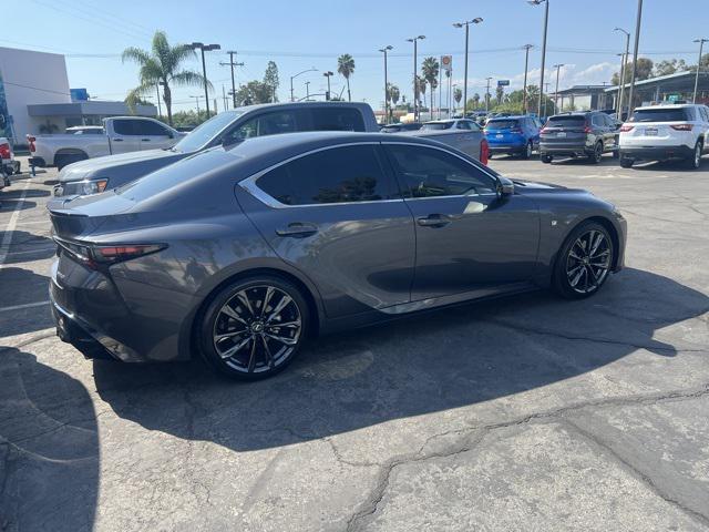 Photo of 2022 Cloudburst Gray Lexus IS 350