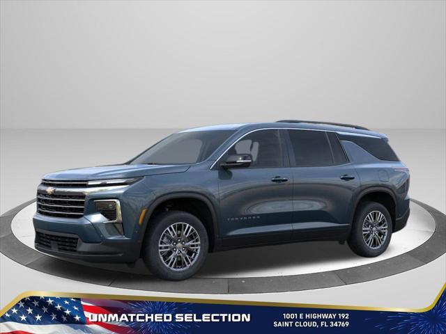 Photo of 2025 Lakeshore Blue Metallic Chevrolet Traverse
