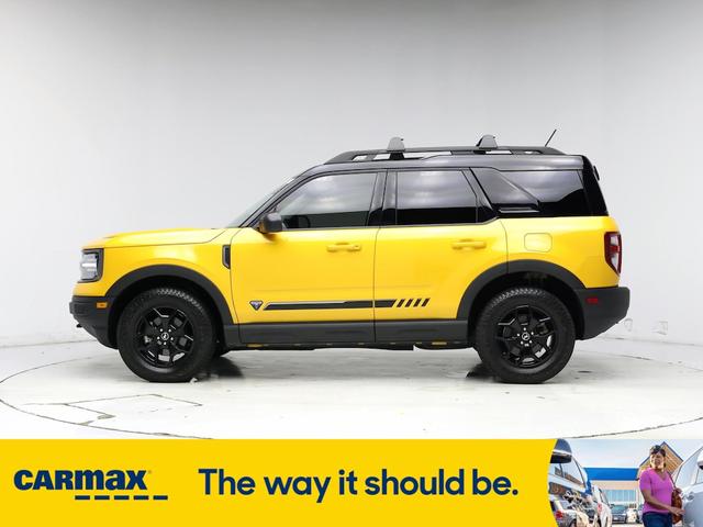 Photo of 2021 Yellow Ford Bronco Sport
