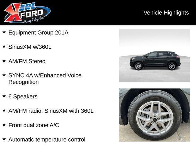 Photo of 2024 Green Metallic Ford Edge
