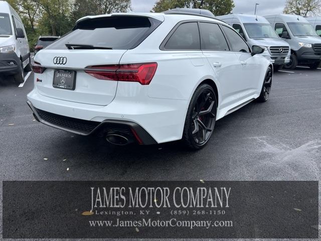 Photo of 2024 Glacier White Metallic Audi RS 6 Avant