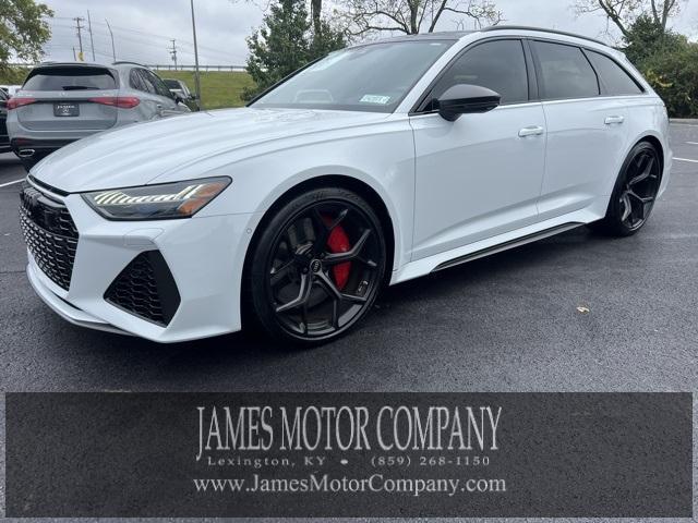 Photo of 2024 Glacier White Metallic Audi RS 6 Avant