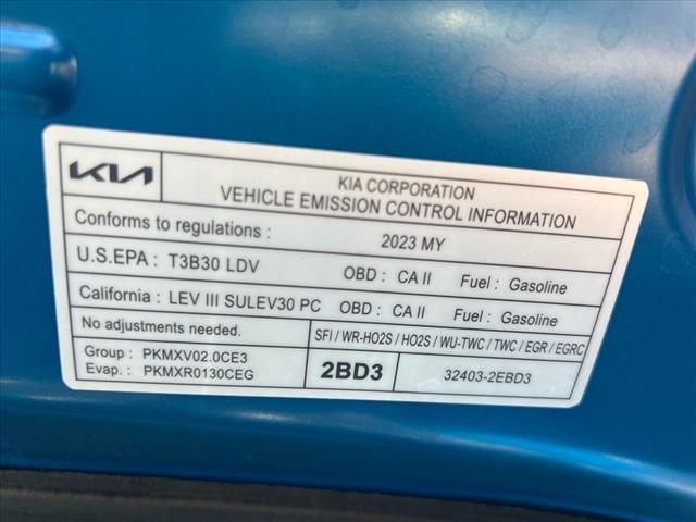 Photo of 2023 Sporty Blue Kia Forte