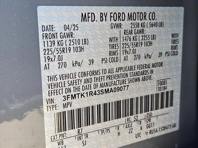 Photo of 2025 Glacier Gray Metallic TriCoat Ford Mustang Mach-E