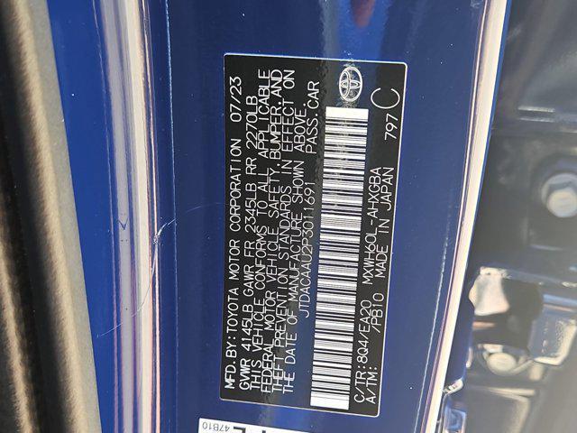 Photo of 2023 Reservoir Blue Toyota Prius