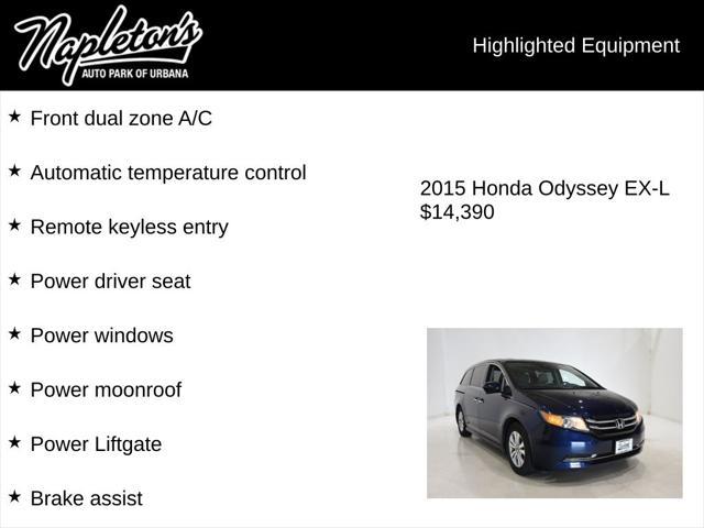 Photo of 2015 Obsidian Blue Pearl Honda Odyssey