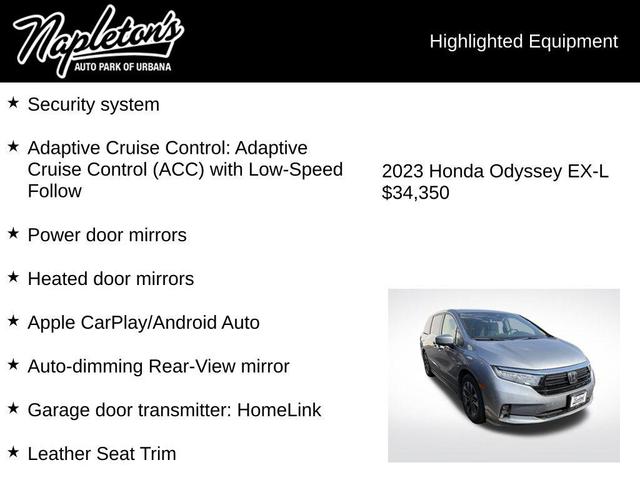 Photo of 2023 Lunar Silver Metallic Honda Odyssey