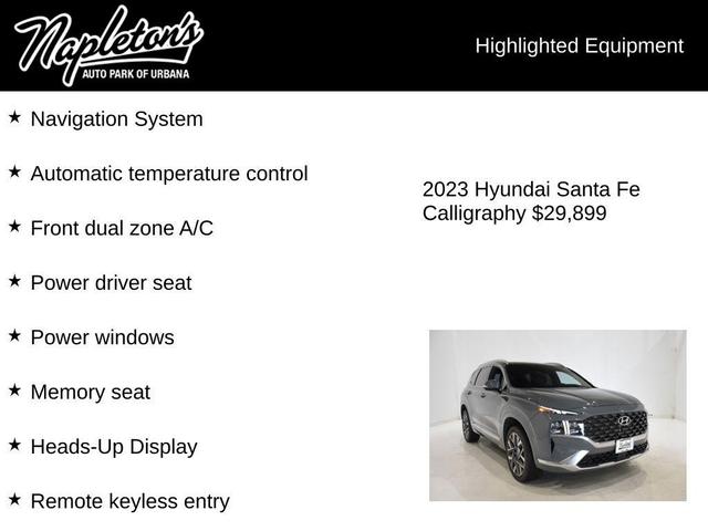 Photo of 2023 Hampton Gray Hyundai SANTA FE