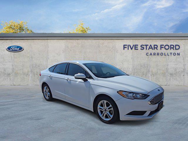 Photo of 2018 Oxford White Ford Fusion