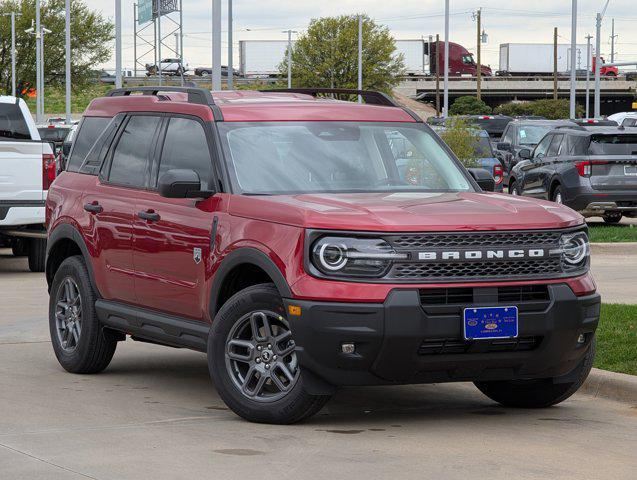 Photo of 2025 Ruby Red Metallic Tinted Clearcoat Ford Bronco Sport