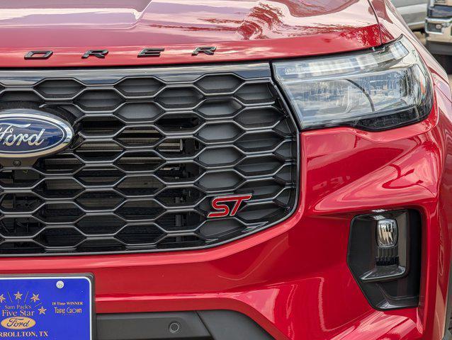 Photo of 2025 Rapid Red Metallic Tinted Clearcoat Ford Explorer