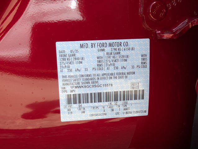 Photo of 2025 Rapid Red Metallic Tinted Clearcoat Ford Explorer